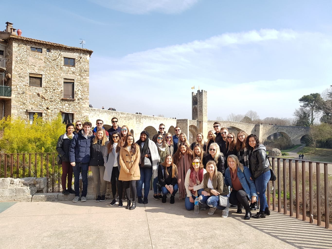 Group of people posing.