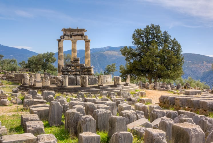 Delphi and the Sanctuary of Apollo.