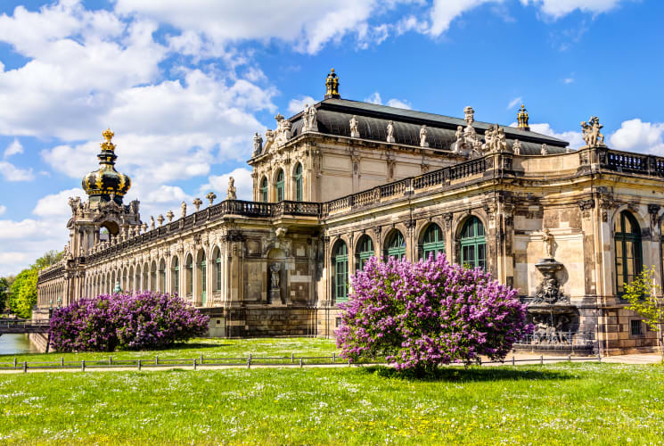 A building in Dresden, Germany.