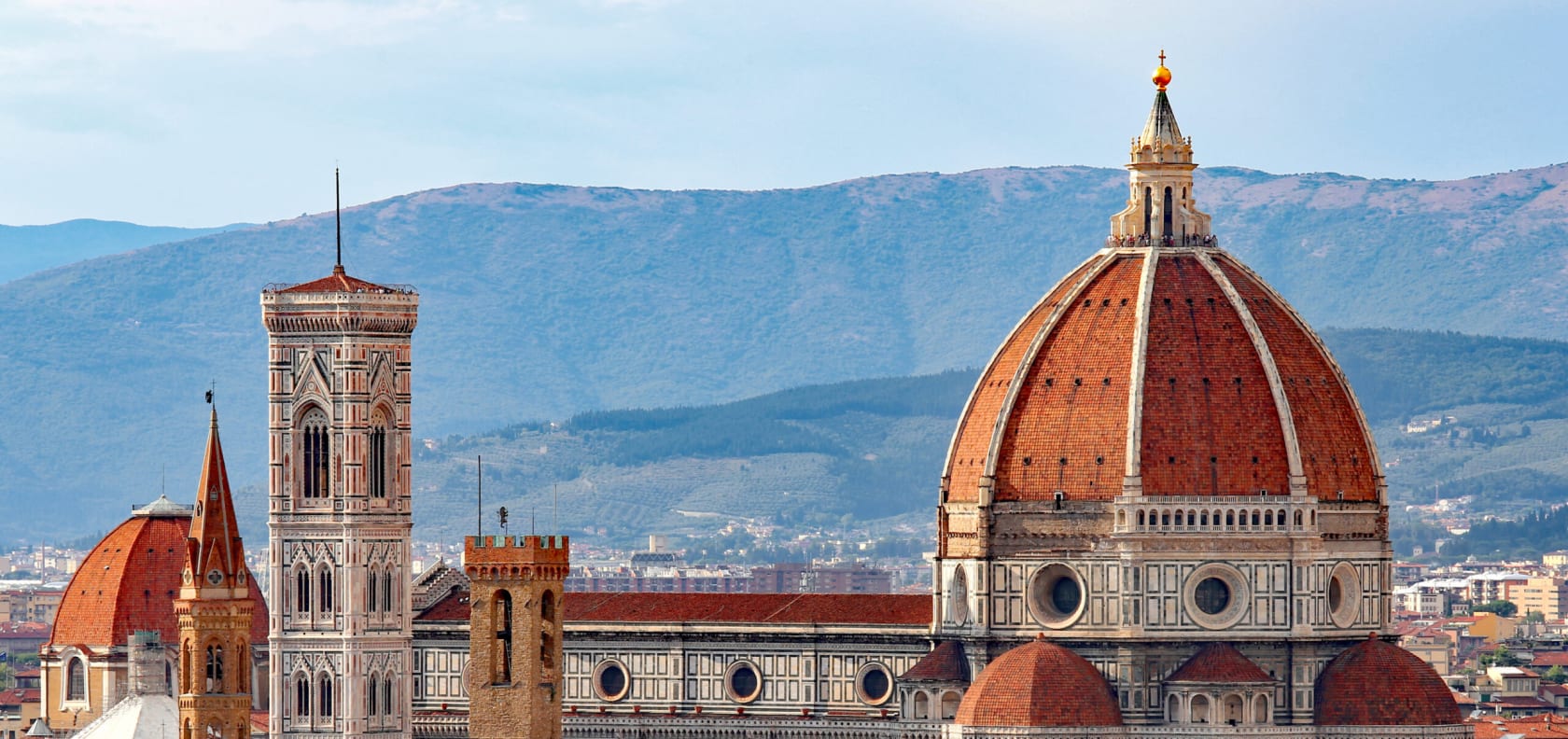 Florence, Italy city buildings.