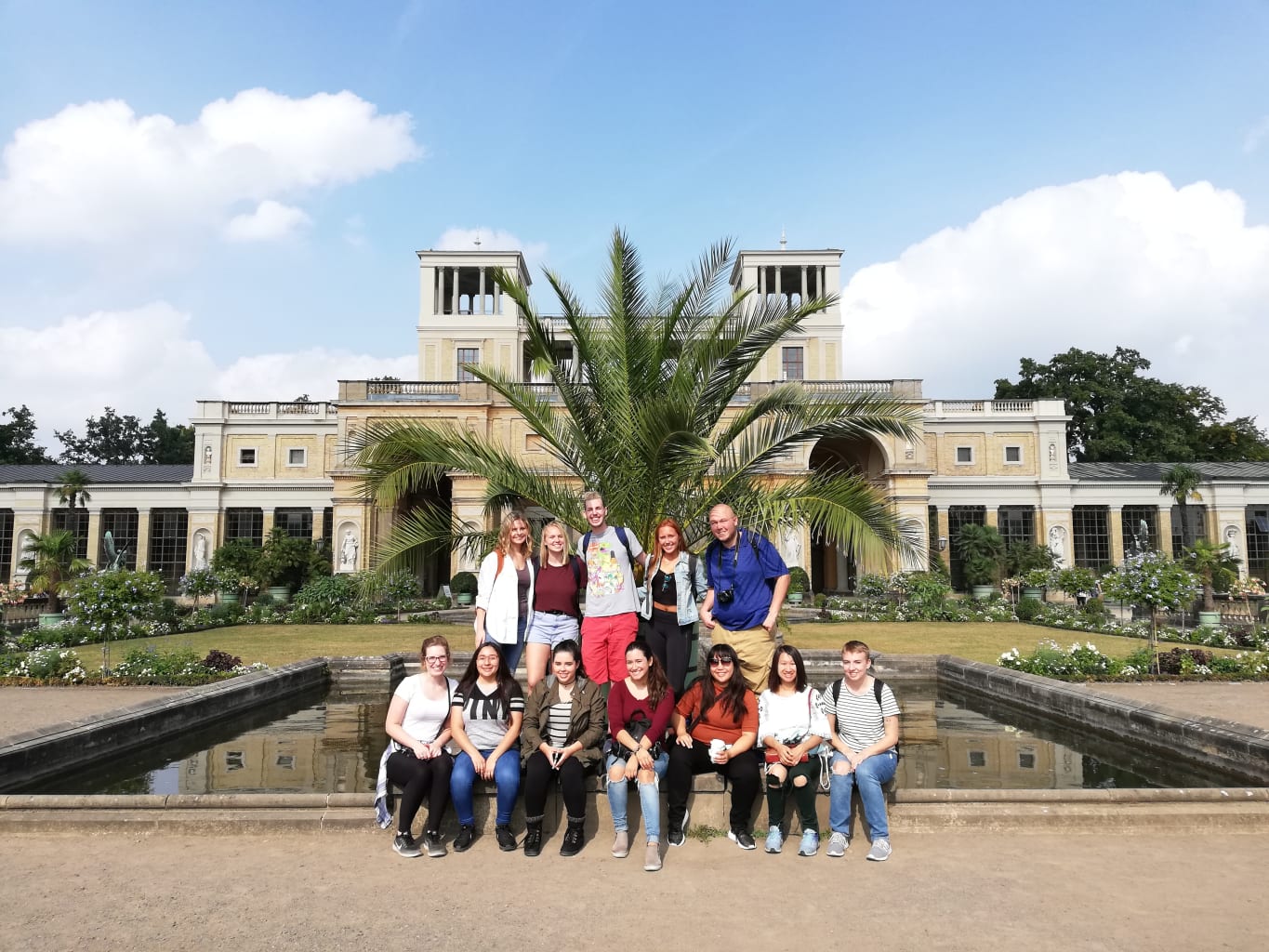 A group of students in Germany.