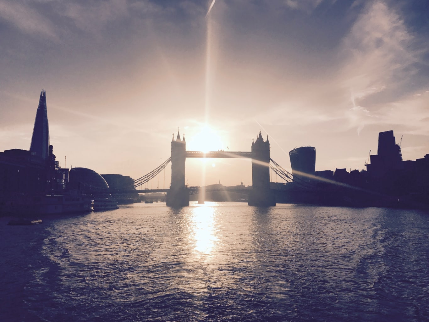 A bridge in London.