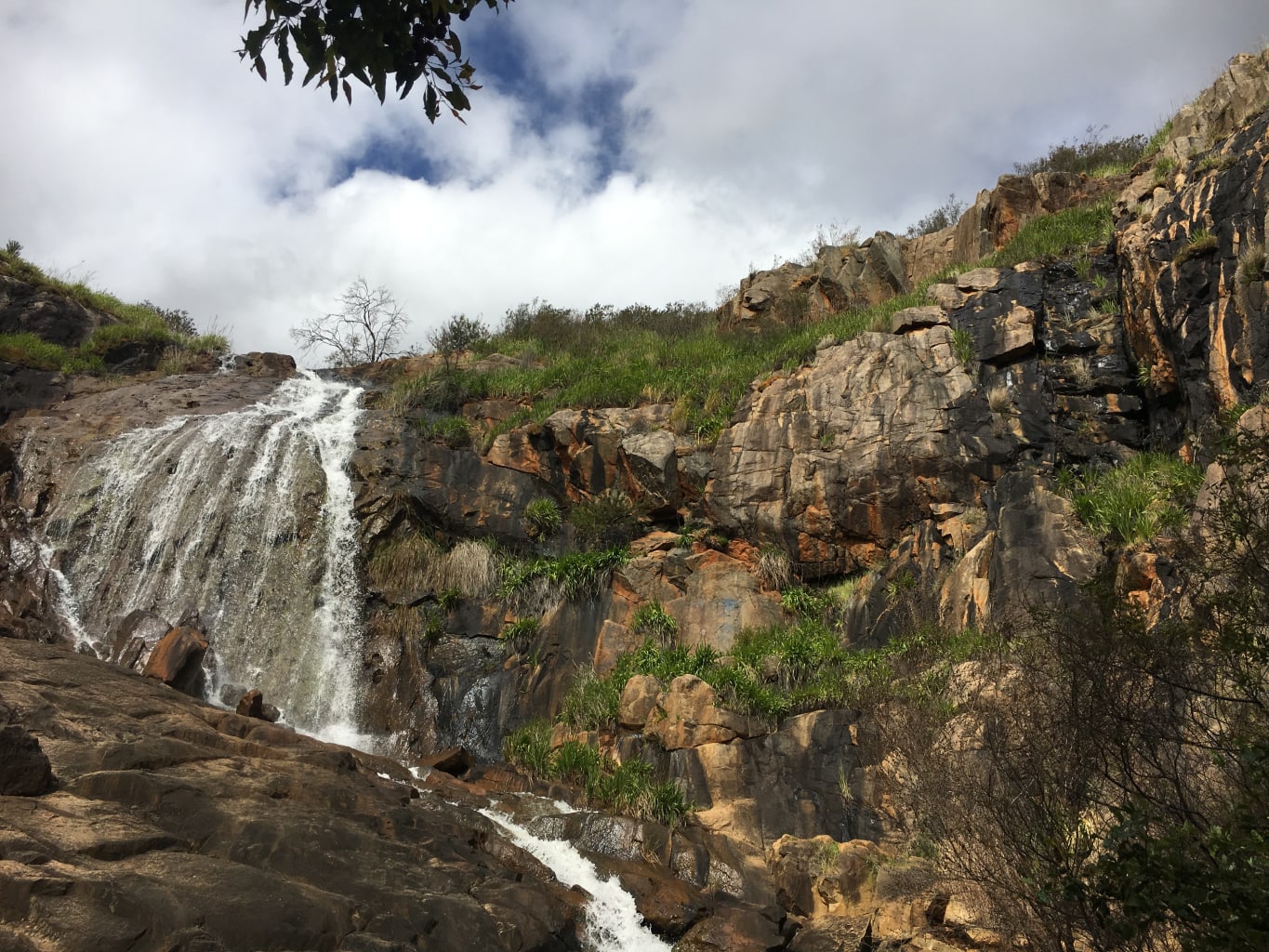 A waterfall in Australia.