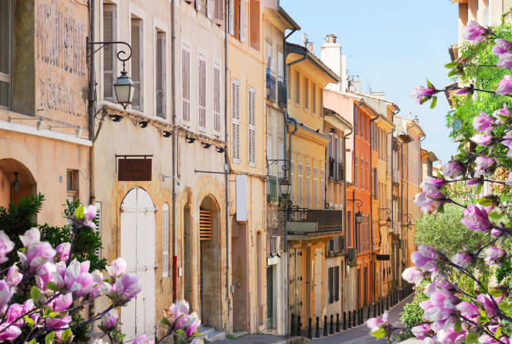 A street in Provence, France.