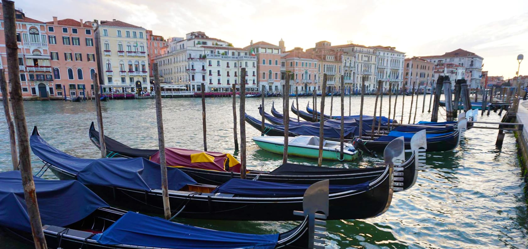 Boats in water.