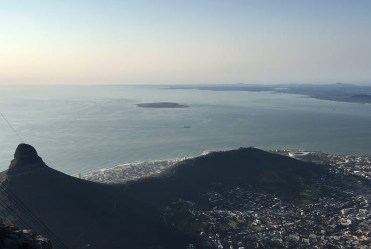 South Africa coast.